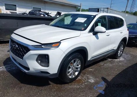 2019 Hyundai Santa Fe Se z USA, uszkodzony, nr VIN 5NMS23AD3KH060119
